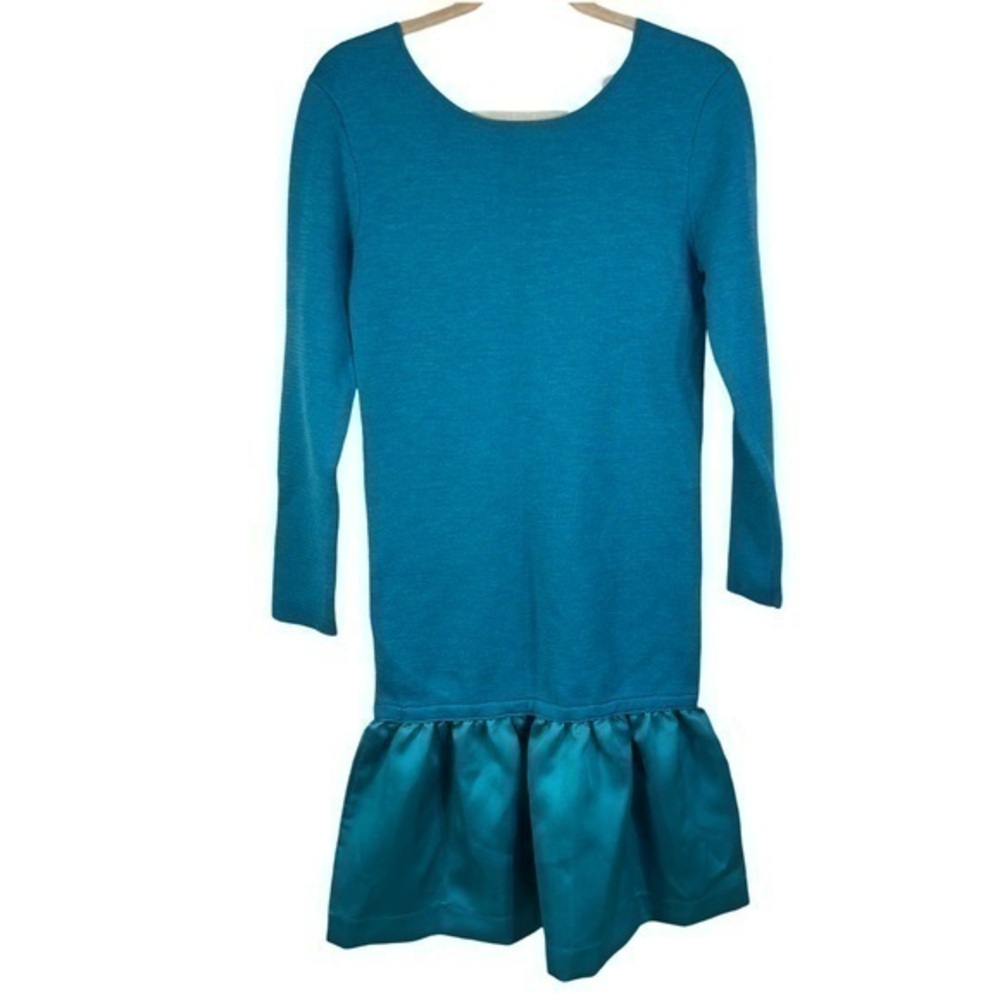 NWT Paper London Eliana blue sweater dress Size M Color Blue